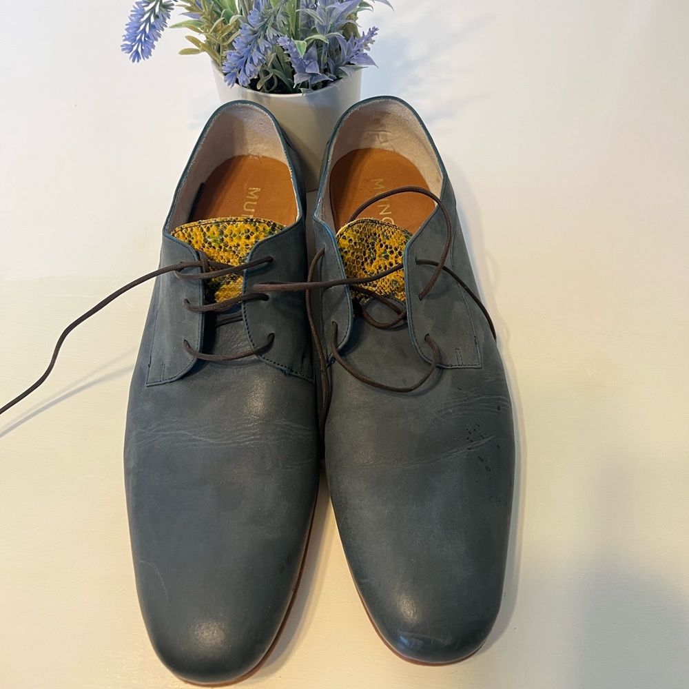 David Munguia Oxford Leather Shoes. Size 9